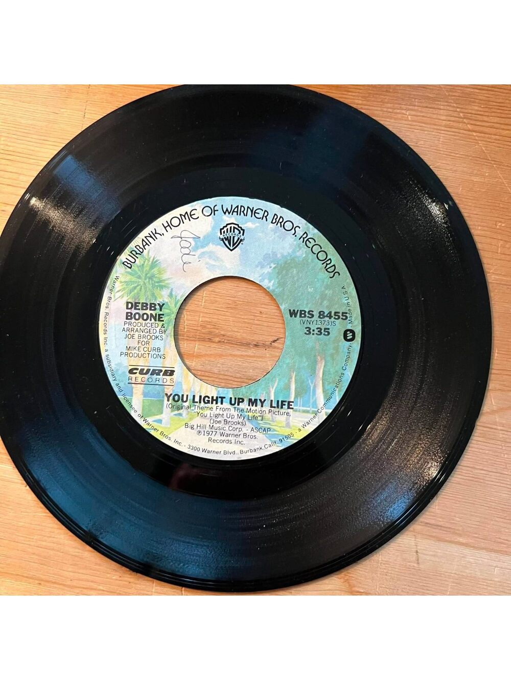 Debby Boone - You Light up my LIfe/Hasta Manana 45rpm VG+ R11